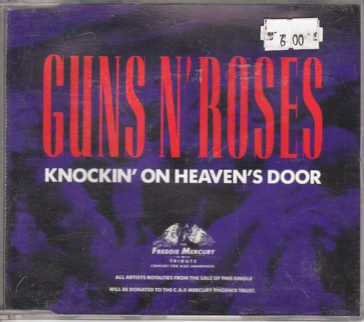 cd single - Guns N Roses - Knockin on Heavens Door, Cd's en Dvd's, Cd Singles, Zo goed als nieuw, Verzenden