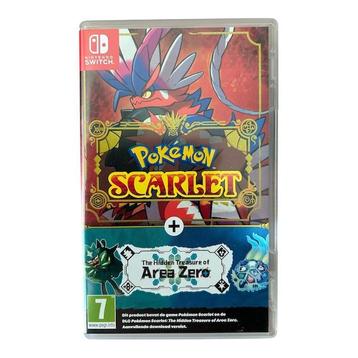 Pokemon Scarlet + The Hidden Treasure Of Area Zero (SWITCH) beschikbaar voor biedingen