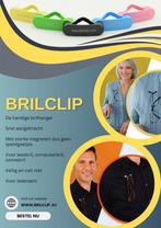 Brilhanger BrilClip voor iedere bril, handig kado ACTIE, Overige merken, Overige kleuren, Nieuw, Ophalen of Verzenden