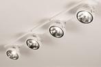 Rietveld Spots - Wit - Metaal, Aluminium, Huis en Inrichting, Lampen | Hanglampen, Verzenden, Nieuw