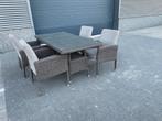 Mooi tuinset van stevige kwaliteit van het merk 4SO, Tuin en Terras, Tuinsets en Loungesets, Zo goed als nieuw, Rotan, 4 zitplaatsen
