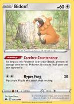 Bidoof 111/159 Reverse Holo Crown Zenith, Ophalen of Verzenden, Nieuw, Losse kaart, Foil