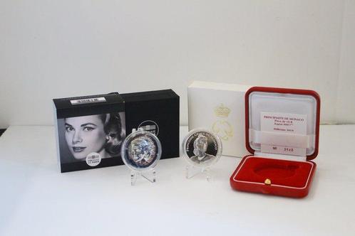 Frankrijk, Monaco. 2 Euro / 10 Euro 2019/2022 Grace Kelly, Postzegels en Munten, Munten | Europa | Euromunten