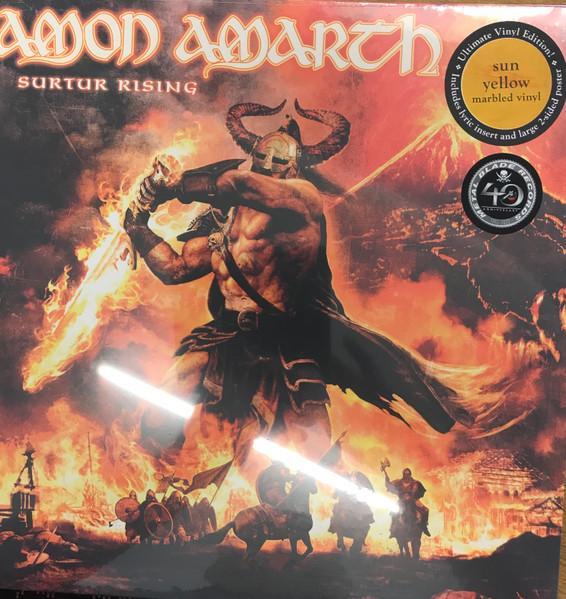 lp nieuw - Amon Amarth - Surtur Rising (Coloured), Cd's en Dvd's, Vinyl | Hardrock en Metal, Zo goed als nieuw, Verzenden