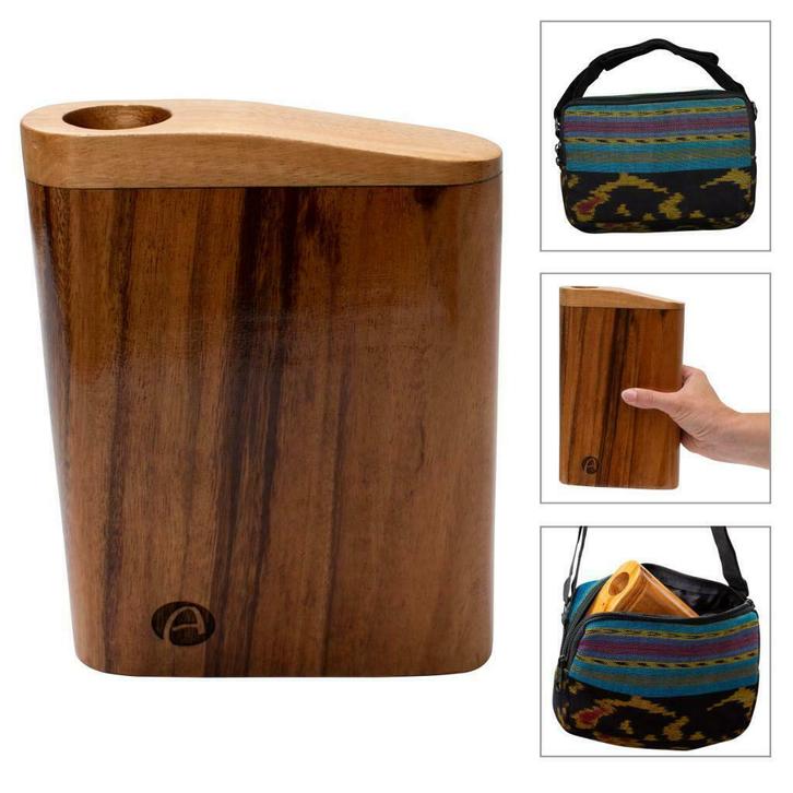 Australian Treasures Travel Didgeridoo 21cm incl. bag, Muziek en Instrumenten, Blaasinstrumenten | Didgeridoos, Nieuw, Verzenden