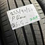 2 x Pirelli PZero 255-40-20 Zomerbanden 6,5mm, Gebruikt, 255 mm, Ophalen of Verzenden, Band(en)