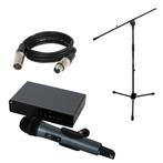Sennheiser XSW 1-825-E met statief en kabel (821-865 Mhz), Muziek en Instrumenten, Microfoons, Nieuw, Verzenden