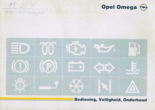 1990 Opel Omega Instructieboekje Handboek Nederlands, Auto diversen, Handleidingen en Instructieboekjes, Verzenden