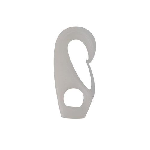 Koordhaak voor 8mm elastisch koord wit nylon 10 stuks, Doe-het-zelf en Verbouw, Overige Doe-het-zelf en Verbouw, Nieuw, Ophalen of Verzenden