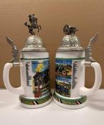 BMF - Mok (2) - Keramiek - 2 originele BMF bierpul, Antiek en Kunst