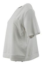 Comma T-shirt in maat 40 Wit | 10% korting, Kleding | Dames, T-shirts, Comma, Verzenden, Zo goed als nieuw, Wit