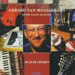 cd - Gerard van Maasakkers - 20 Jaar Liedjes Live!, Cd's en Dvd's, Zo goed als nieuw, Verzenden