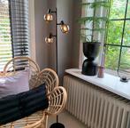 Staande lamp - rookglas - Art Deco stijl designlamp