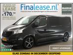 Renault Trafic 1.6 dCi T29 L2H1 Marge DC 5 Pers Trekh €170pm, Auto's, Renault, Zwart, Nieuw, Lease