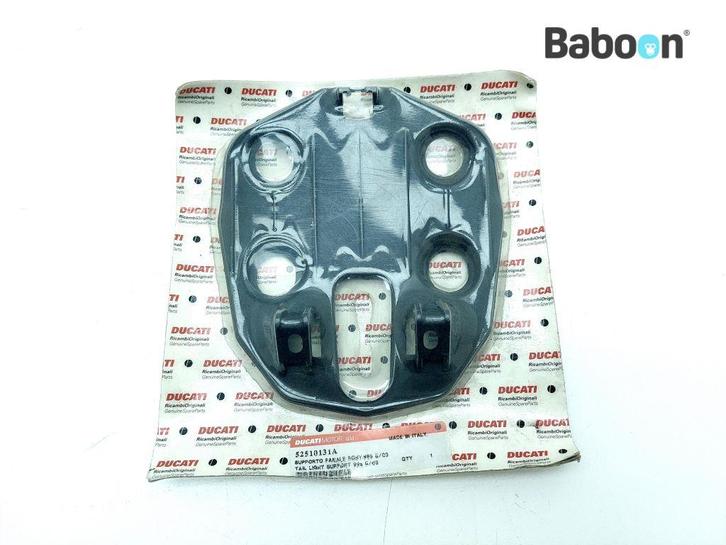 Kentekenplaat Houder Ducati 999 (52510131A), Motoren, Onderdelen | Ducati, Gebruikt, Verzenden