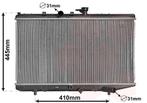 RADIATOR VOOR KIA RIO DC 2003-2005 0K30A15200D, Ophalen of Verzenden, Nieuw