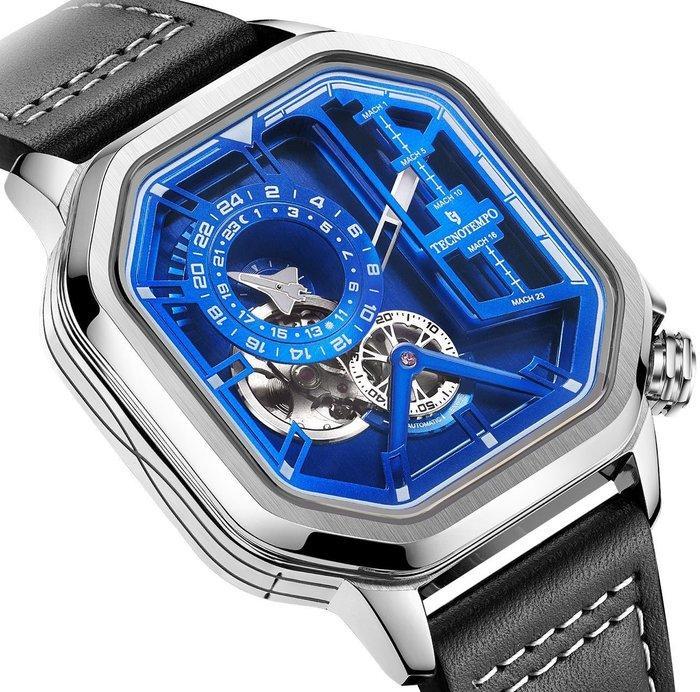 Tecnotempo - Dynamic Shuttle Automatic Engine - - TT.SH.BL, Sieraden, Tassen en Uiterlijk, Horloges | Heren