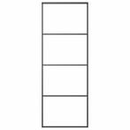 Schuifdeur Zwart ESG-Glas - Retourdeal - Moderne Look!, Minder dan 80 cm, Binnendeur, Nieuw, Ophalen of Verzenden