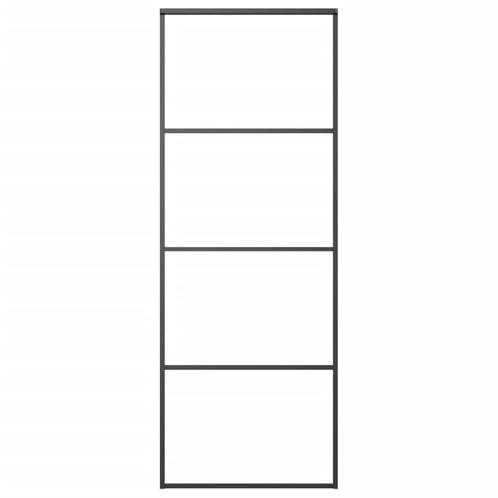Schuifdeur Zwart ESG-Glas - Retourdeal - Moderne Look!, Doe-het-zelf en Verbouw, Deuren en Horren, Schuifdeur, Nieuw, Binnendeur