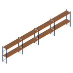 Aanbieding: Voordeelrij grootvakstelling Kimer 1750x9250x600