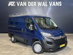 Zakelijk leasen | Citroën Jumper 2.2 BlueHDi 120pk L1H1, Auto's, Bestelauto's, Gebruikt, Citroën, Blauw, Handgeschakeld