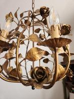 Kroonluchter - Metaal, Verguld - Shabby Chic