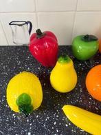 Fruitschaal (8) - Glas - Glazen fruit, Antiek en Kunst