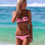 Beugel bikini Neopreen triangle M L XL *ZOMER 2024* LICHT RO, Kleding | Dames, Verzenden, Nieuw