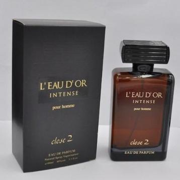 Leau Dor Intense eau de parfum voor heren van Close 2. 100 beschikbaar voor biedingen