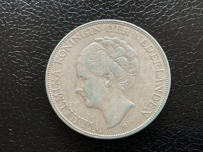 Nederland. Wilhelmina. 2 1/2 Gulden 1931 (Zonder, Postzegels en Munten, Munten | Nederland