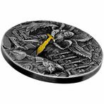 Niue. 5 Dollars 2022 Angels and Demons - Michael - Antique