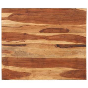Acacia Tafelblad 70x80 - OP = OP! Stijlvol en Goedkoop beschikbaar voor biedingen