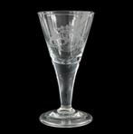 Wijnglas - Wijnglas (1750-1850) - Loodglas - Wijnglas Wapen