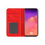 Samsung Galaxy S10 Bookcase - Rood, Telecommunicatie, Mobiele telefoons | Toebehoren en Onderdelen, Nieuw, Bescherming