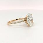 Zonder Minimumprijs - Ring - 14 karaat Geel goud - 4.37ct., Nieuw
