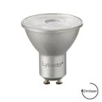 LED spot GU10 Lybardo 8 watt 540lm 3000K modern warm dimbaar, Nieuw, Bajonetsluiting, Sfeervol, Led-lamp