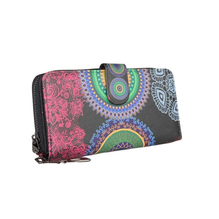 Grote Dames Portemonnee Mandala, Sieraden, Tassen en Uiterlijk, Portemonnees, Verzenden