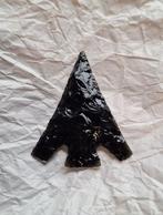 Neolithisch Obsidiaan punt de flèche Biface néolithique, Antiek en Kunst