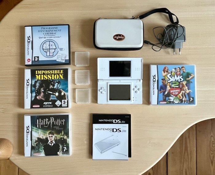 Nintendo - DS lite - Videogameconsole + games - Zonder, Spelcomputers en Games, Spelcomputers | Overige Accessoires