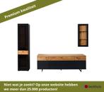 MCA Cesena woonkamercombinatie 4 houtmateriaal/zwartgrijs, Ophalen of Verzenden, Nieuw, Overige materialen