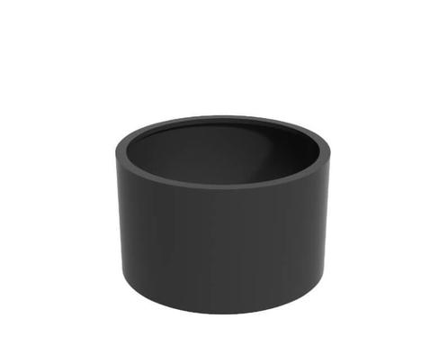 Aluminium plantenbak Ø100x70cm - Met bodem - RAL7021 - op=op, Tuin en Terras, Bloembakken en Plantenbakken, 60 cm of meer, 100 cm of meer