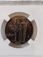 Italië, Italiaanse Republiek. 100 Lire 1962, Postzegels en Munten, Munten | Europa | Niet-Euromunten