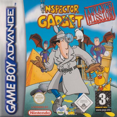 Inspector Gadget Advance Mission-Standaard (GBA) Gebruikt, Spelcomputers en Games, Games | Nintendo Game Boy, Zo goed als nieuw