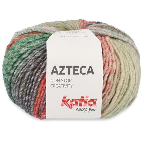 Katia Azteca - 7881 rode besjes - Wol/Acryl Garen, Hobby en Vrije tijd, Breien en Haken, Ophalen of Verzenden