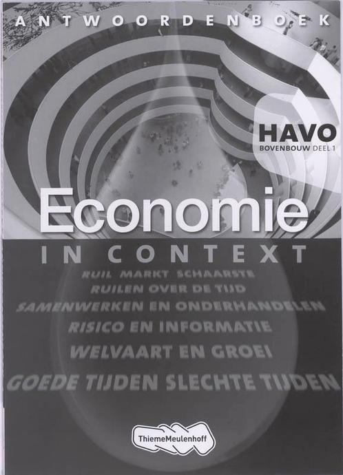 Economie in Context 1 Havo deel Antwoordenboek 9789042538993, Boeken, Economie, Management en Marketing, Zo goed als nieuw, Verzenden