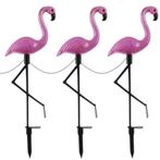 Gardlov Solar Flamingo Lampen Set van 3 - Duurzaam en Sfe..., Ophalen of Verzenden, Nieuw