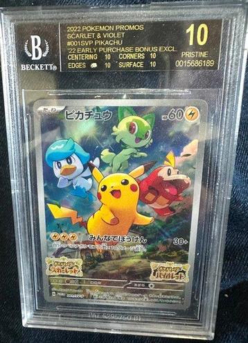 Pokémon Graded card - Beckett Pristine beschikbaar voor biedingen