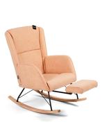 Aemely® Schommelstoel Relax - Beige Apricot Teddy, Blank H, Kinderen en Baby's, Ophalen of Verzenden, Nieuw, Stoel(en)