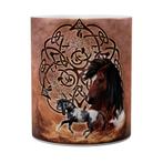 Mok - Celtic Horse - 440ml, Huis en Inrichting, Keuken | Servies, Ophalen of Verzenden, Nieuw