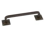 Greep Beugel met vierkante rozetten 128 mm IJzer geroest, Verzenden, Nieuw